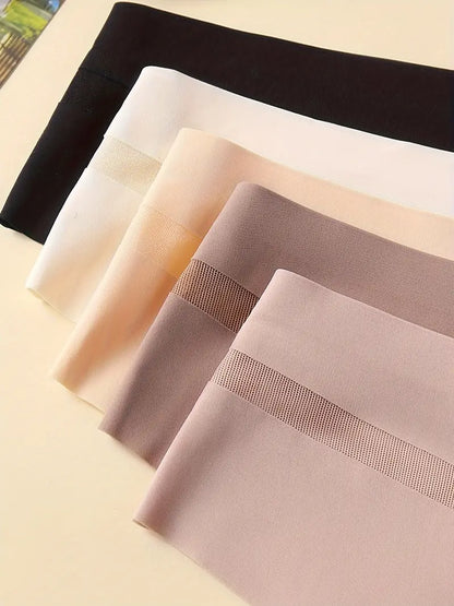 5 units Pack - Seamless Ice Silk Thong – Mid-Rise, Sexy & Minimalist